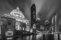 Honor Award by Bob Pelland of Greater Lynn Photographic Association (MA) with “Christian Science Center Skyline”