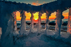 First Place, Summit Sunrise by Ed Boyle, North Country Camera Club (NH)